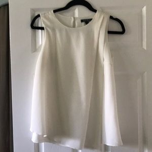 Lined Ralph Lauren beige blouse